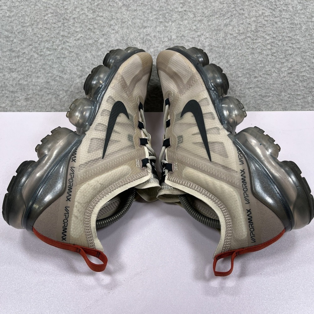 Nike Air Vapormax+ 2019 Shoes Mens 9 Moon Particle Running Sneaker AR6631-200 - Picture 7 of 16